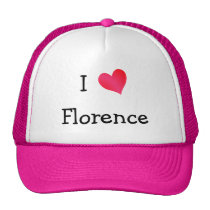 Amo Florencia gorras