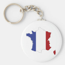 Amo Francia Llaveros Personalizados