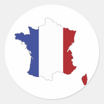 Amo Francia Pegatina