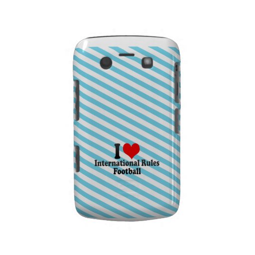 Amo fútbol de las reglas del International Blackberry Bold Cobertura