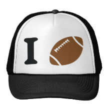 amo fútbol gorros bordados