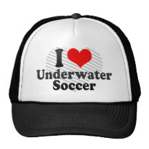 Amo fútbol subacuático gorra