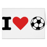 Amo fútbol tarjetas