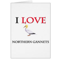 Amo Gannets septentrional Tarjeton