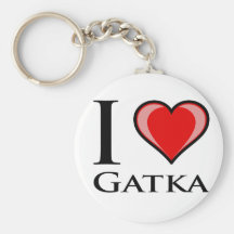 Amo Gatka Llavero Personalizado