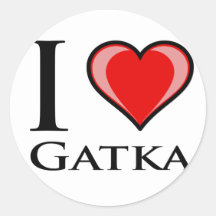 Amo Gatka Pegatinas
