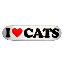AMO GATOS TABLAS DE SKATE