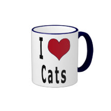Amo gatos tazas