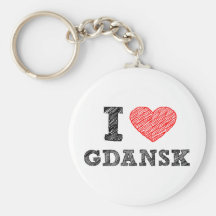 Amo Gdansk Llaveros