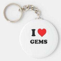 Amo gemas llavero