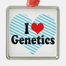 Amo genética ornaments para arbol de navidad