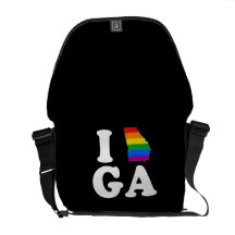 AMO GEORGIA GAY - BLANCO - .PNG BOLSAS DE MENSAJERÍA
