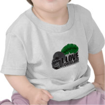 Amo gorilas camiseta
