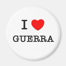 Amo Guerra Imán Para Frigorifico