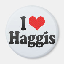 Amo Haggis Imán De Frigorifico