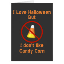 Amo Halloween Tarjeton