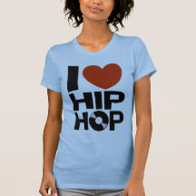 Amo Hip Hop Camiseta