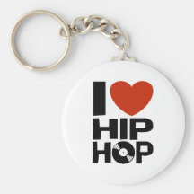 Amo Hip Hop Llavero Personalizado