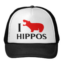 Amo hipopótamos gorras de camionero