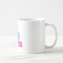 amo hipopótamos taza