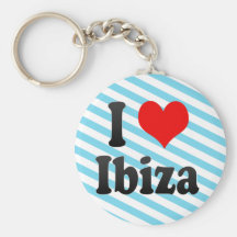 Amo Ibiza, España. Yo Encanta Ibiza, España Llaveros