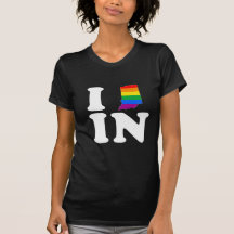 AMO INDIANA GAY - BLANCO - .PNG CAMISETAS
