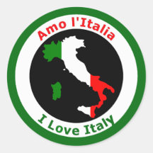 AMO ITALIA ETIQUETA