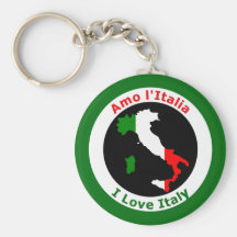 AMO ITALIA LLAVERO PERSONALIZADO