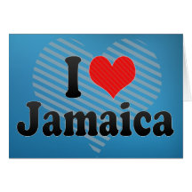 Amo Jamaica Tarjetas