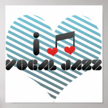 Amo jazz vocal poster