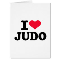 Amo judo tarjeton