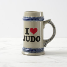 Amo judo taza de café