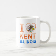 Amo Kent, IL Taza De Café
