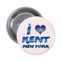 Amo Kent, Nueva York Pins