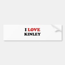 Amo Kinley Pegatina De Parachoque