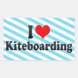 Amo Kiteboarding Pegatina