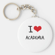 Amo la academia llavero personalizado