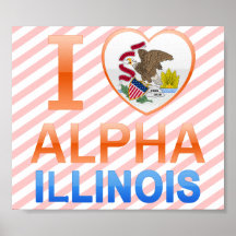 Amo la alfa, IL Poster