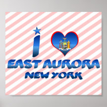 Amo la aurora del este, Nueva York Poster
