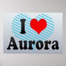 Amo la aurora, Estados Unidos Poster