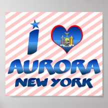 Amo la aurora, Nueva York Poster