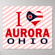 Amo la aurora, Ohio Poster