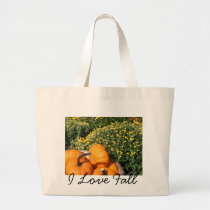"Amo la bolsa de asas de la caída" bolsas