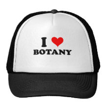 Amo la botánica gorras de camionero