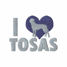 Amo la camisa bordada Tosas (la camiseta)