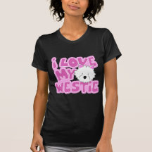 Amo la camisa de Twofer de mis mujeres de Westie