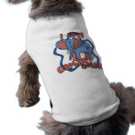 Amo la camisa del perro de los chistes del elefant camiseta de perrito
