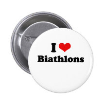 Amo la camiseta de los Biathlons Pin