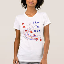 Amo la camiseta de los E.E.U.U.