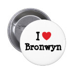 Amo la camiseta del corazón de Bronwyn Pins